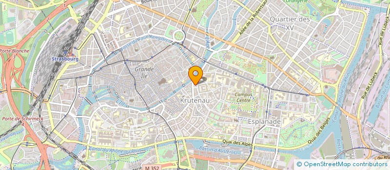 localisation de l'entreprise TRAITEUR SHEHERAZADE à STRASBOURG