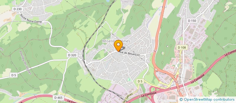 localisation de l'entreprise TRAITEUR THIERRY GARNY  PIREY