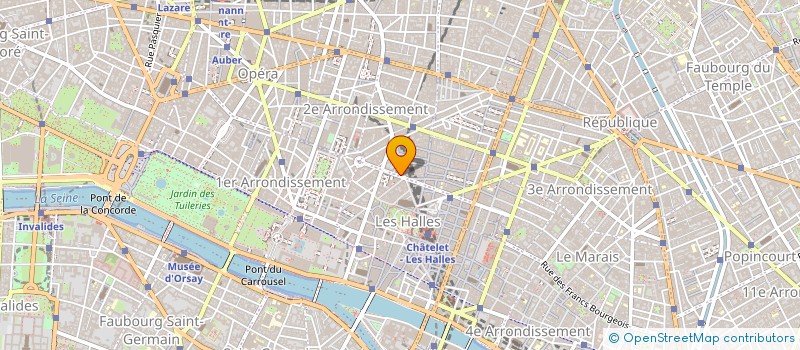 localisation de l'entreprise TRAITEURS DE FRANCE ORGANISATION à PARIS