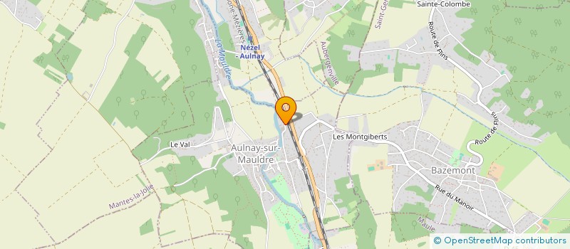 localisation de l'entreprise TRAITEURS DE LA VALLEE à AULNAY-SUR-MAULDRE