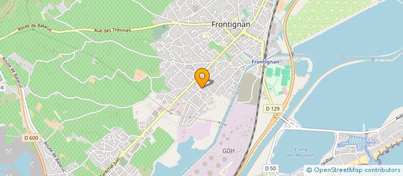 localisation de l'entreprise TRAITEURS SETOIS à FRONTIGNAN