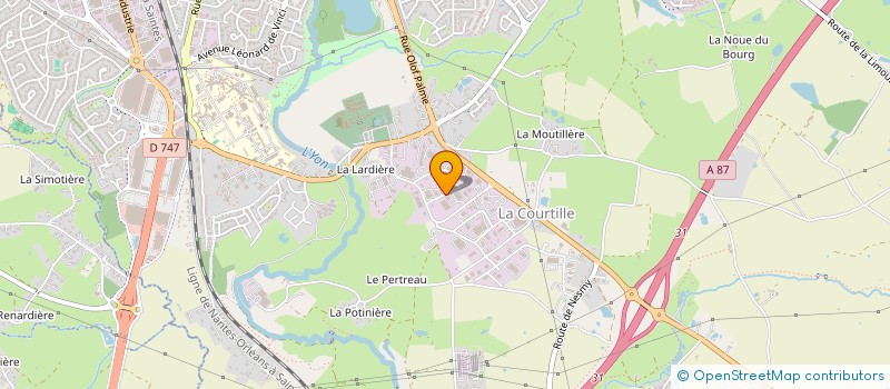 localisation de l'entreprise TRAITMAT à LA ROCHE-SUR-YON
