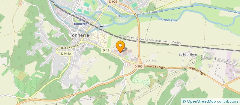 localisation de l'entreprise TRAITS PARTICULIERS à TONNERRE