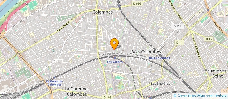 localisation de l'entreprise TRAJAAN à COLOMBES