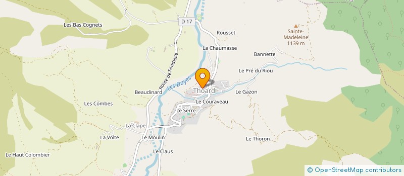 localisation de l'entreprise TRAJECTHOARD  THOARD