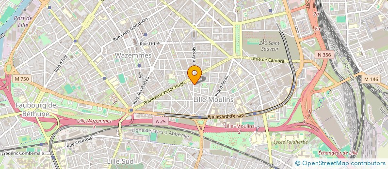 localisation de l'entreprise TRAJECTIO FORMATION à LILLE