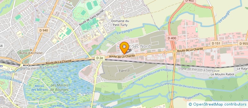 localisation de l'entreprise TRAJECTOIRE à BOURGES