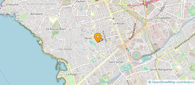 localisation de l'entreprise TRAJECTOIRE  MARSEILLE