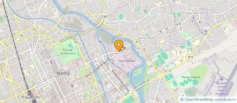 localisation de l'entreprise TRAJECTOIRE GARAGE  NANCY