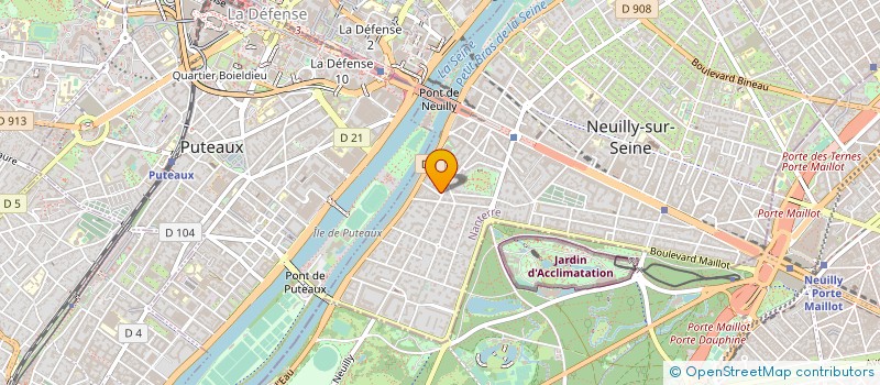 localisation de l'entreprise TRAJECTOIRE MEDIAS à NEUILLY-SUR-SEINE
