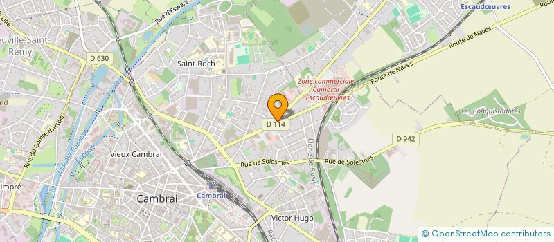 localisation de l'entreprise TRAJECTOIRE MOTOS à CAMBRAI