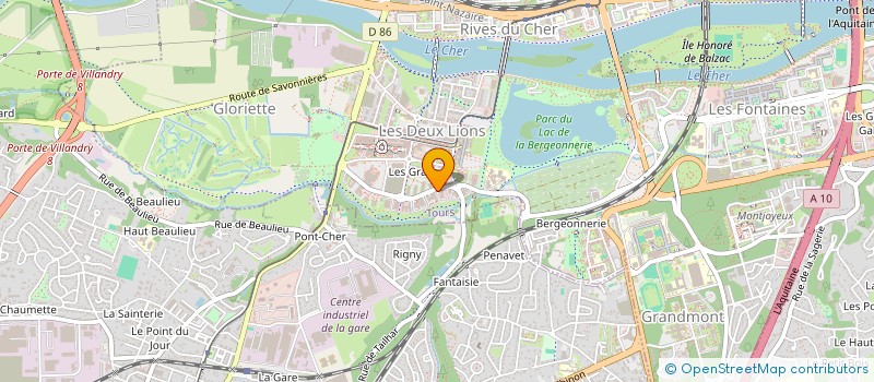 localisation de l'entreprise TRAJECTOIRE SANTE  TOURS