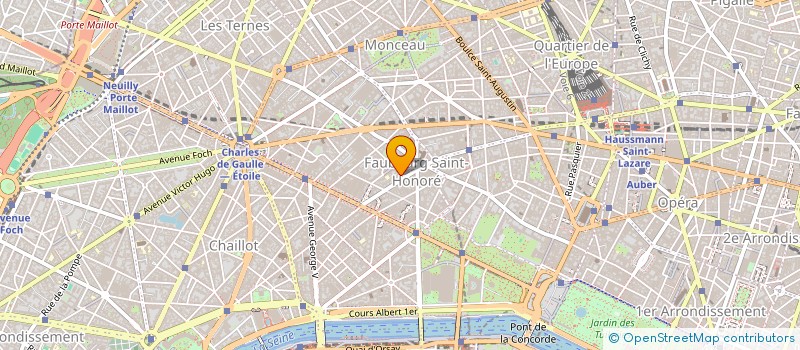 localisation de l'entreprise TRAJECTOIRE TROPICALE RENT A CAR à PARIS