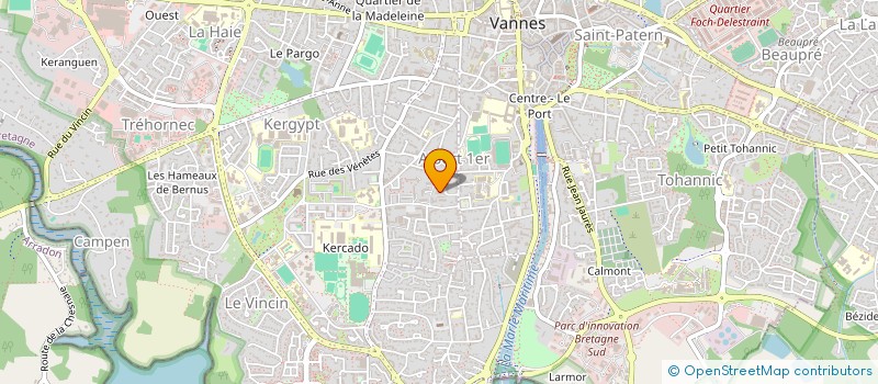 localisation de l'entreprise TRAJECTOIRES DE FEMMES D'ICI ET D'AILLEURS à VANNES
