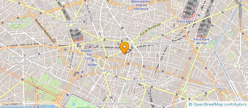localisation de l'entreprise TRAJECTOIRES MISSIONEO à COURBEVOIE