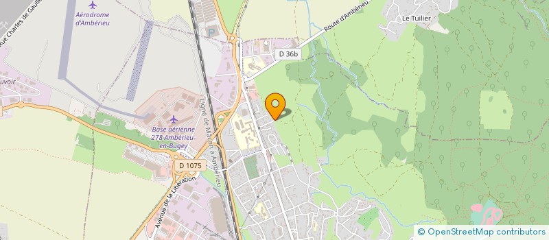 localisation de l'entreprise TRAJELIS  AMBERIEU-EN-BUGEY