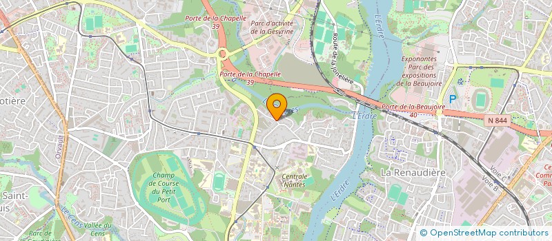localisation de l'entreprise TRAJEO'H OUEST à NANTES