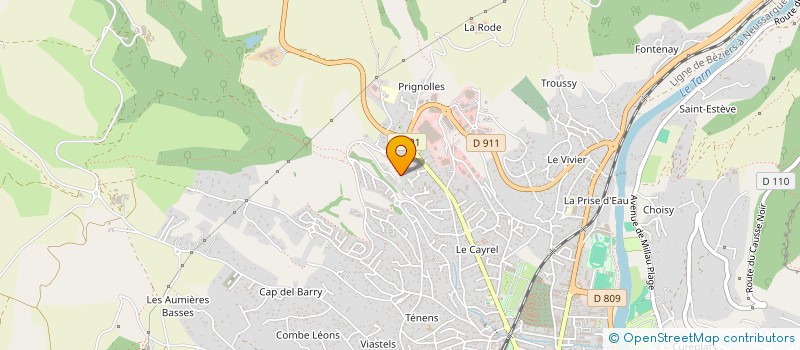 localisation de l'entreprise TRAJET FORMATION  MILLAU