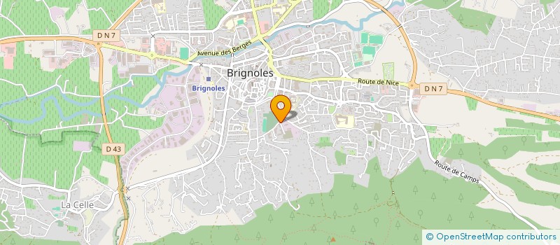 localisation de l'entreprise TRAJET PLUS à BRIGNOLES