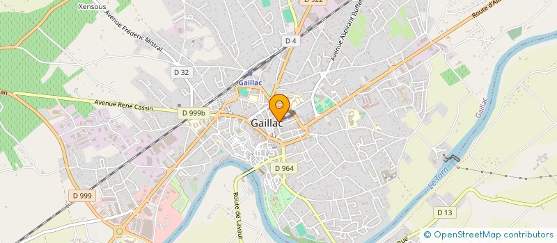 localisation de l'entreprise TRAKADOM à GAILLAC