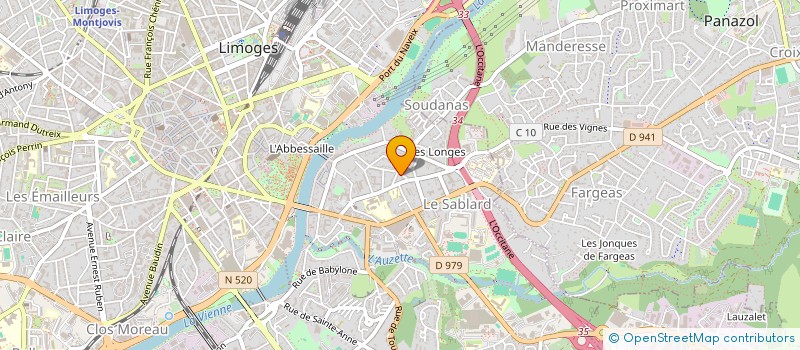 localisation de l'entreprise TRAKING EXPERIENCE à LIMOGES