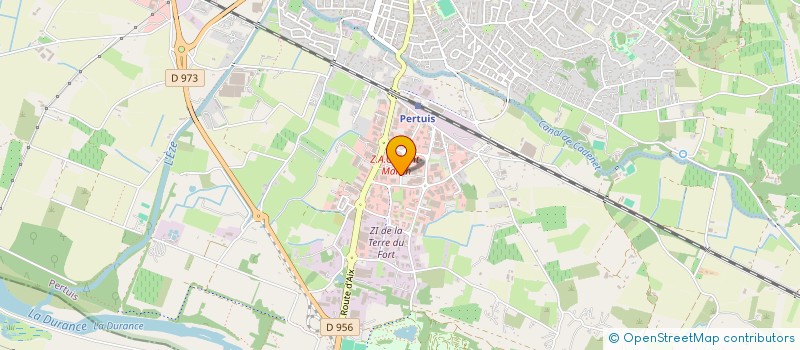 localisation de l'entreprise TRAKO à PERTUIS