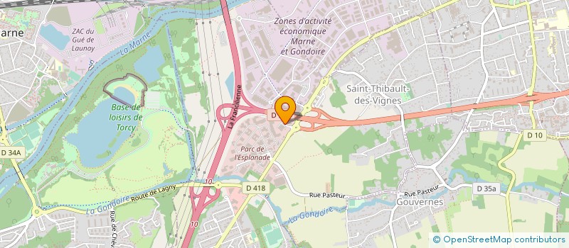 localisation de l'entreprise TRAM à SAINT-THIBAULT-DES-VIGNES