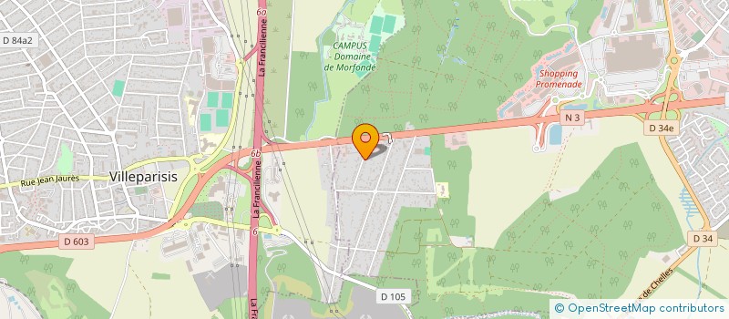 localisation de l'entreprise TRAM 77  CLAYE-SOUILLY