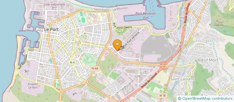 localisation de l'entreprise TRAM DISTRIBUTION  LE PORT