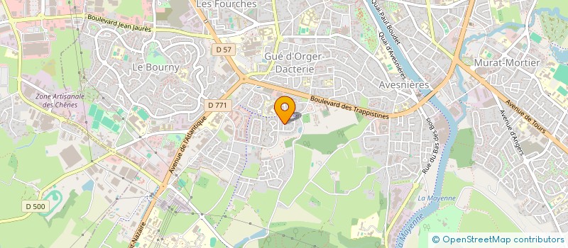 localisation de l'entreprise TRAM FAMILLY à LAVAL