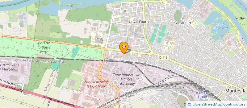 localisation de l'entreprise TRAMACO  MANTES-LA-JOLIE