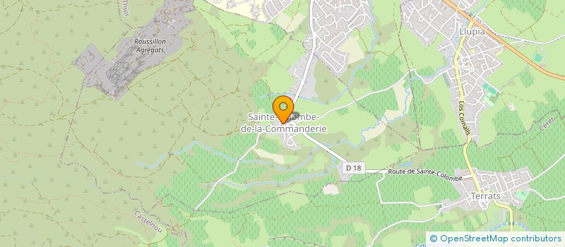 localisation de l'entreprise TRAMADIDGERIDOO  SAINTE-COLOMBE-DE-LA-COMMANDERIE