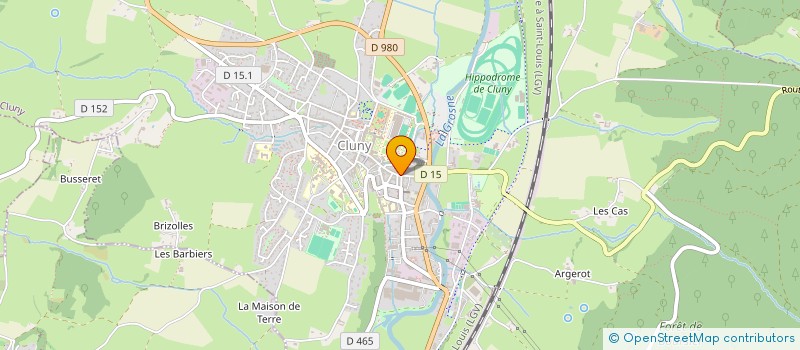 localisation de l'entreprise TRAMARD CONSEILS  CLUNY