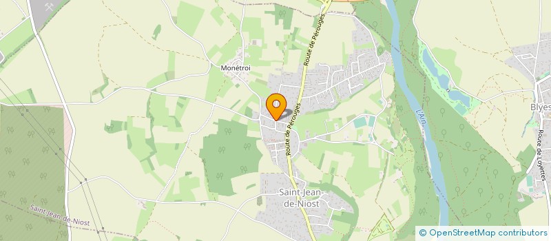 localisation de l'entreprise TRAMARD SARL à SAINT-JEAN-DE-NIOST