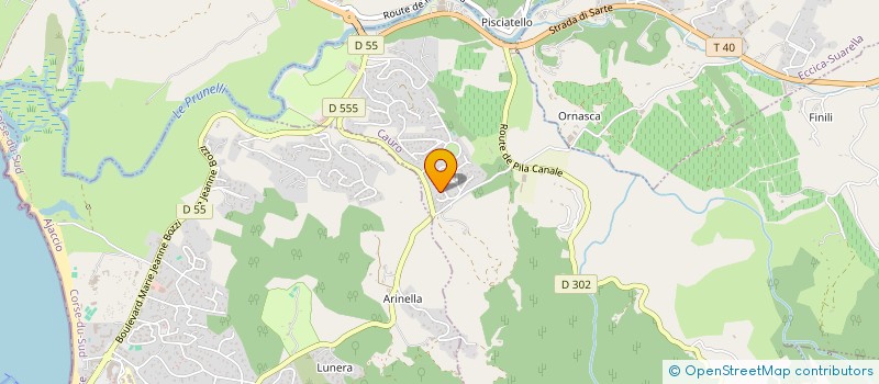 localisation de l'entreprise TRAMAX  GROSSETO-PRUGNA