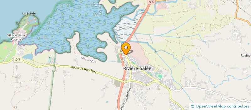 localisation de l'entreprise TRAMBAT à RIVIERE SALEE