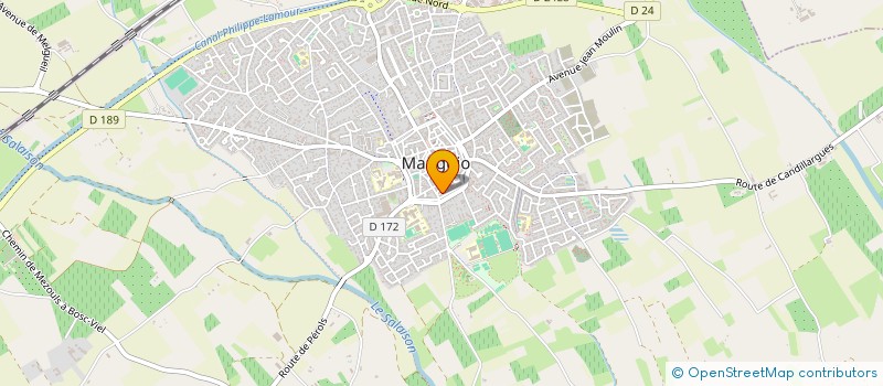 localisation de l'entreprise TRAMBERT à MAUGUIO