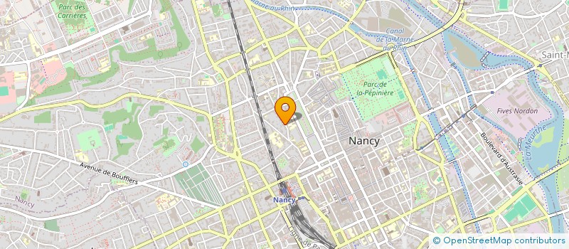 localisation de l'entreprise TRAME à NANCY