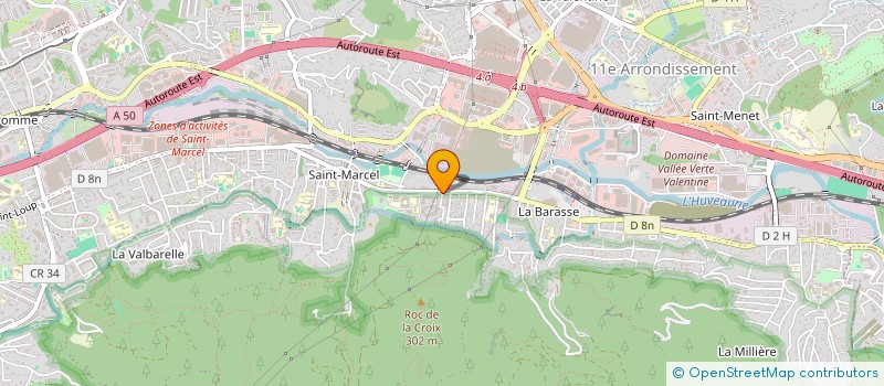 localisation de l'entreprise TRAME & CHAINE  MARSEILLE