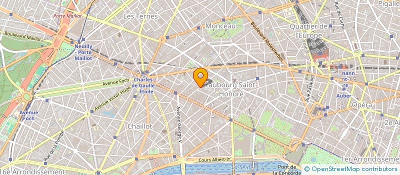 localisation de l'entreprise TRAME DE LUXE  PARIS