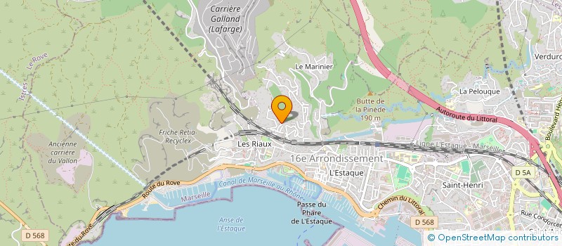 localisation de l'entreprise TRAME ET CAPITON à MARSEILLE