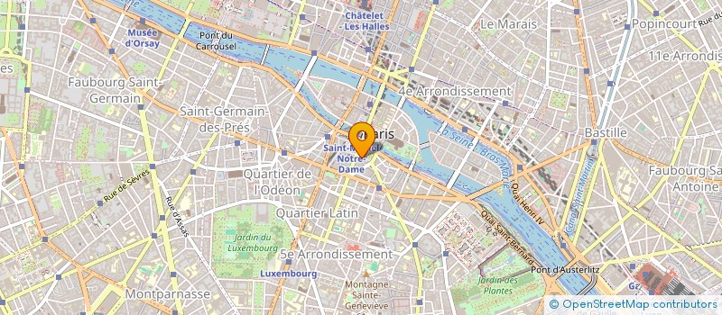 localisation de l'entreprise TRAMES  PARIS