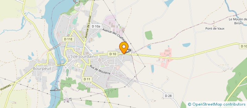 localisation de l'entreprise TRAMETAL  L'ISLE JOURDAIN