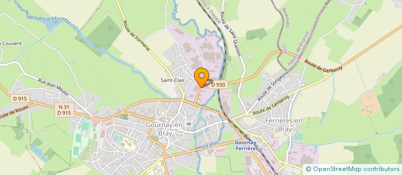 localisation de l'entreprise TRAMICO  GOURNAY-EN-BRAY