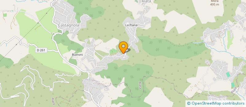 localisation de l'entreprise TRAMINI  ALATA