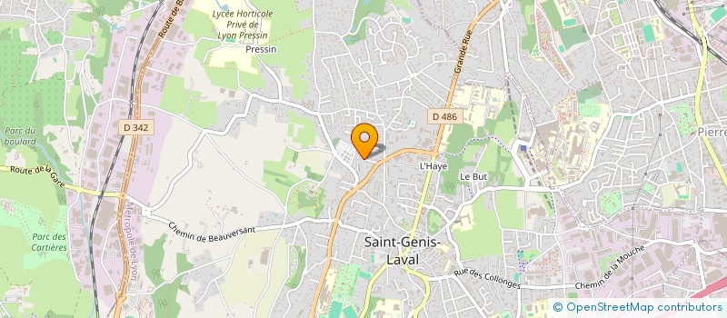 localisation de l'entreprise TRAMITTERRE  SAINT-GENIS-LAVAL