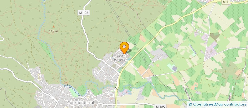 localisation de l'entreprise TRAMOIS PLOMBERIE 34 à COURNONTERRAL