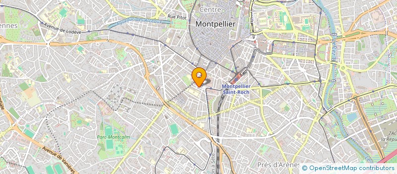 localisation de l'entreprise TRAMOND à MONTPELLIER