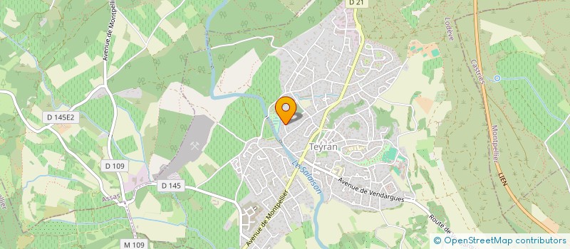 localisation de l'entreprise TRAMONTANE  TEYRAN