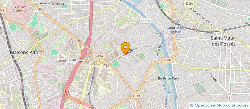 localisation de l'entreprise TRAMONTANE  CRETEIL